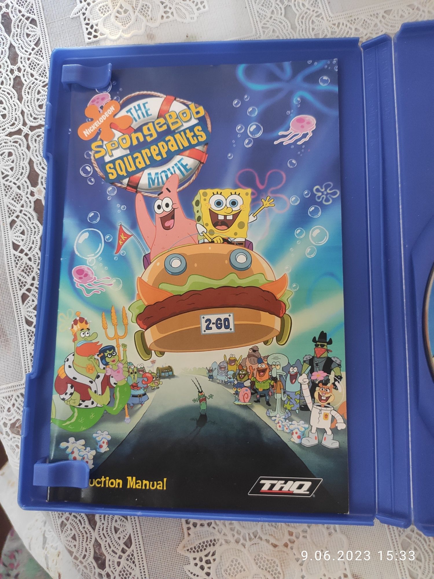 Gra SpongeBob Squarepants do PlayStation 2