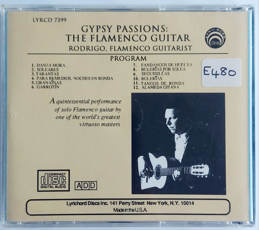 Gypsy Passion The Flamenco Guitar Rodrigo