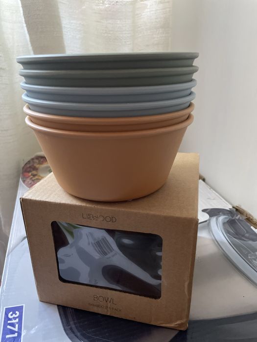 Набір дитячого бамбукового посуду Liewood