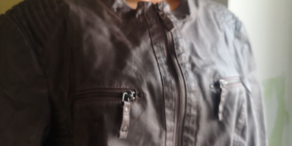 Kurtka damska the outerwear c&a skóra beżowa rozm. 50/2XL