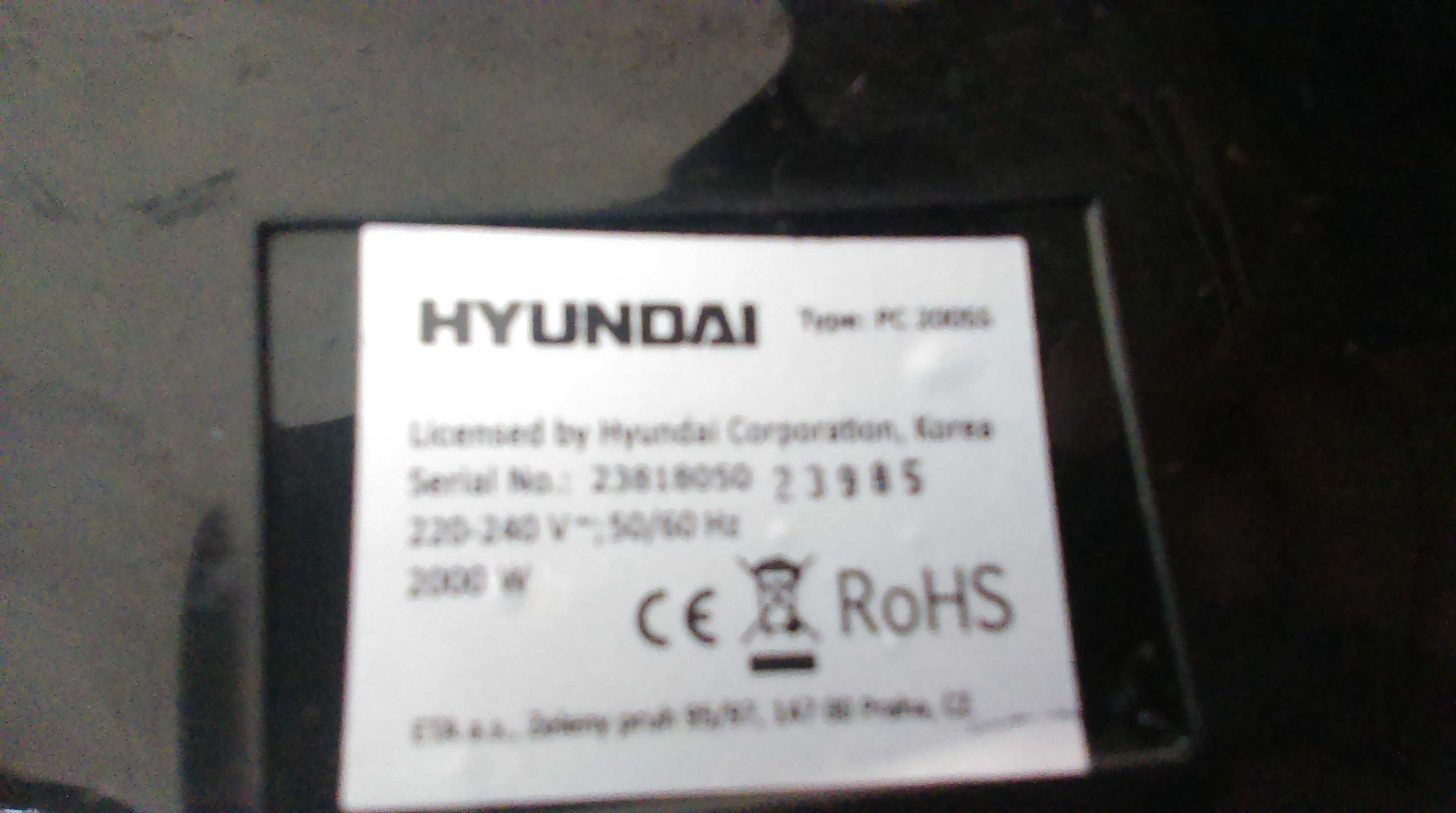 garnek elektryczny hyundai pc sprawny moc 2000 wat