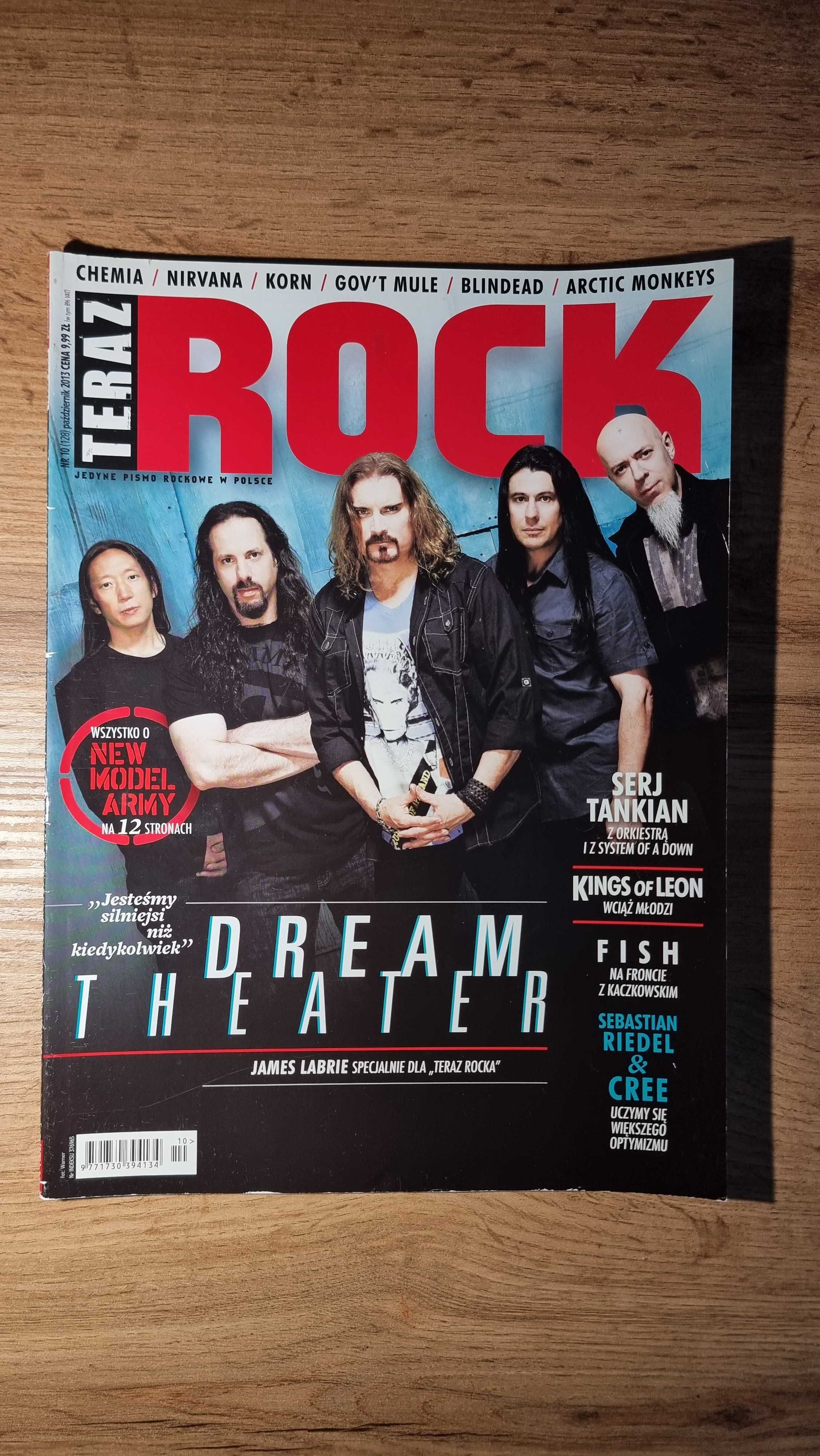 Teraz Rock 10/2013 - Dream Theater, New Model Army, Korn, Serj Tankian