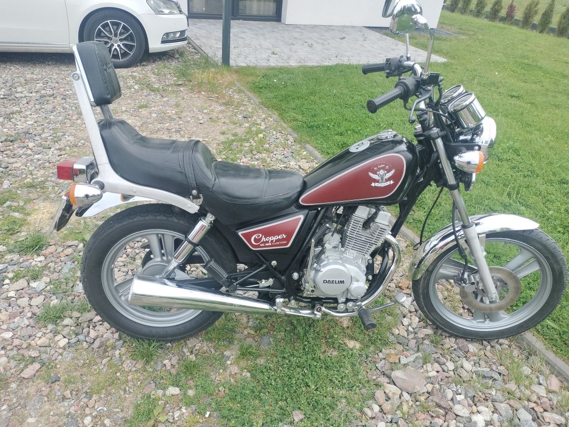 Motocykl Daelim vc 125