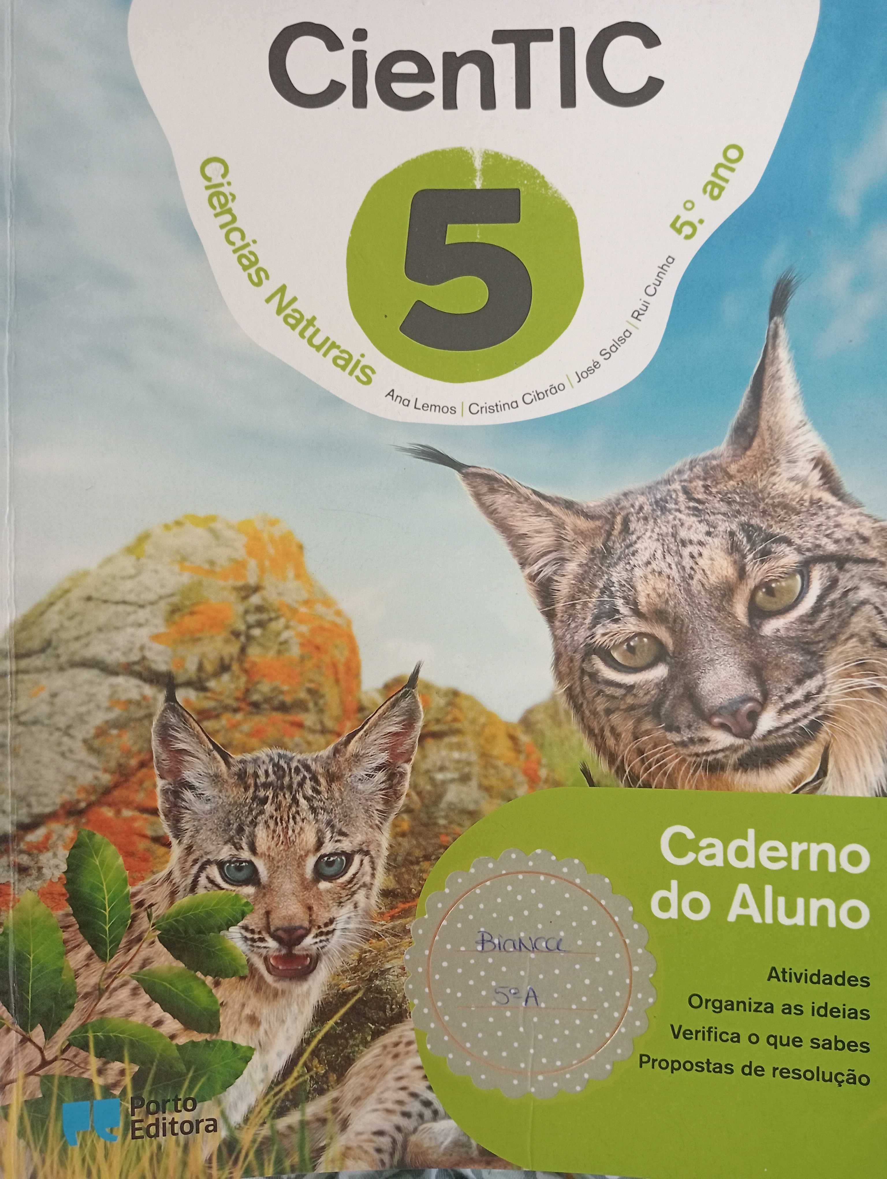 Caderno de atividades Ciências 5°ano