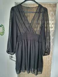 Czarna sukienka XL