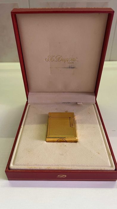 Raro Isqueiro Ouro S.T. DUPONT (anos 70)