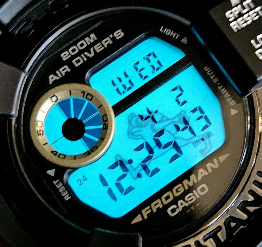 DW-8200BM Frogman Air Divers vintage-G Casio G-shock 1998