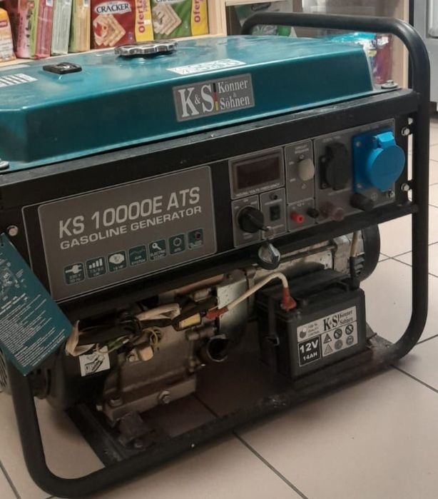 Бензиновий генератор 8 кВт Konner & Sohnen KS 10000E ATS