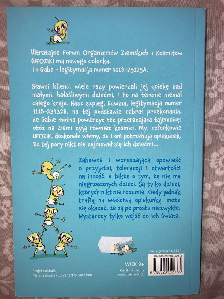 Książka ,,Gaba i kosmiczne dzieciaki" Elize Allen, Daryle Conners