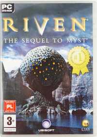 Riven The Sequel To Myst Gra Komputer Pudełko PC DVD 1997 Rok