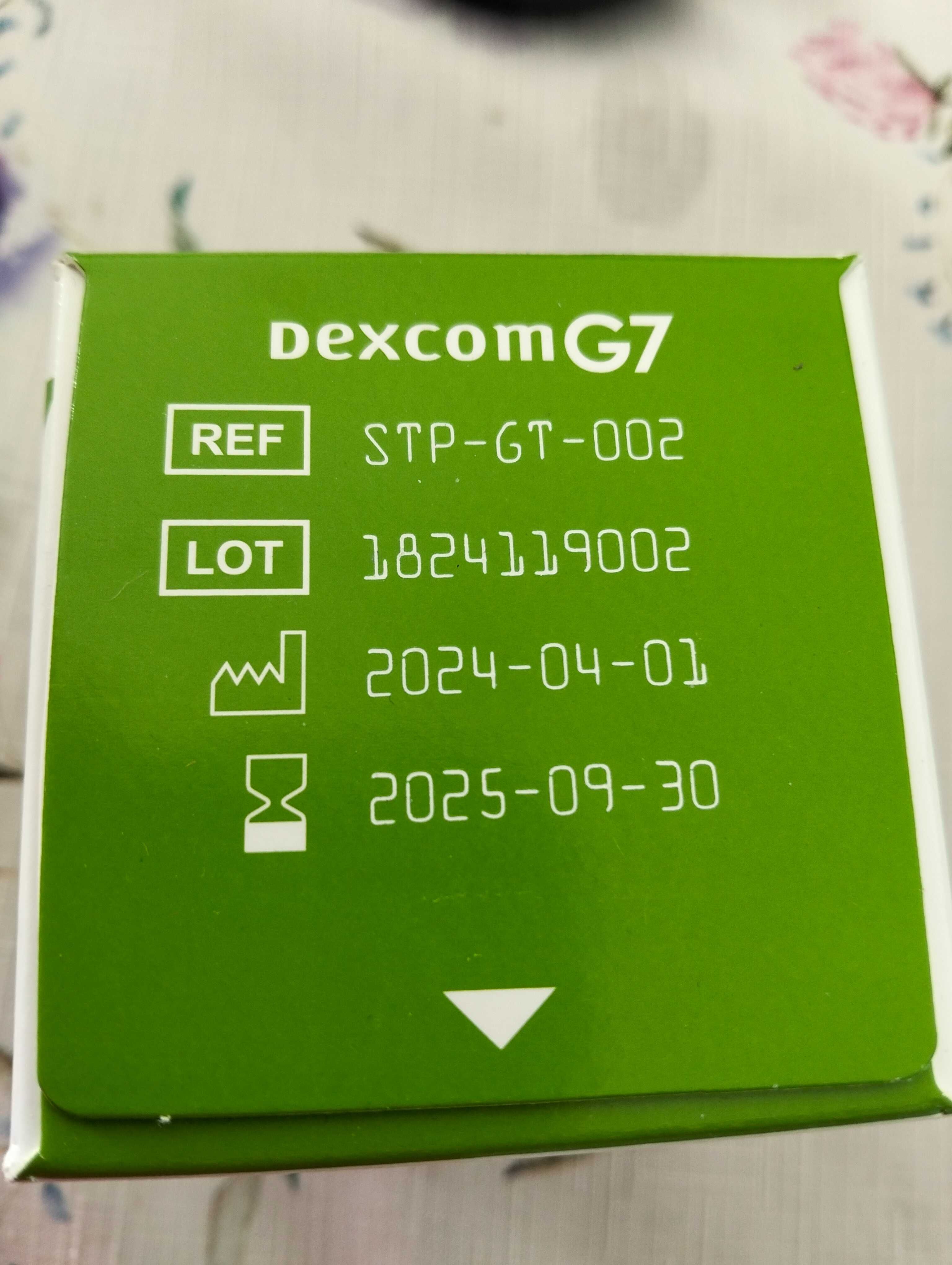 Dexcom G7 sensor do monitorowania glikemii