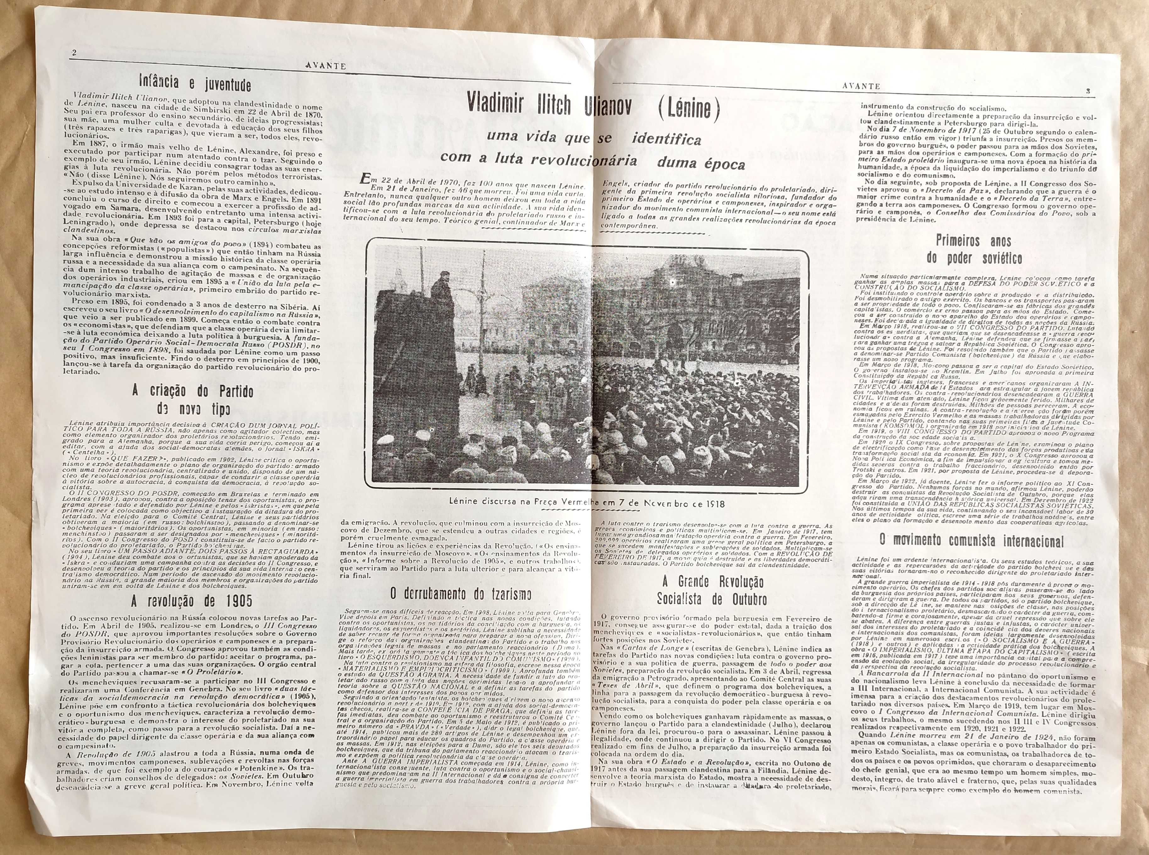 Jornal Avante Clandestino (1970)