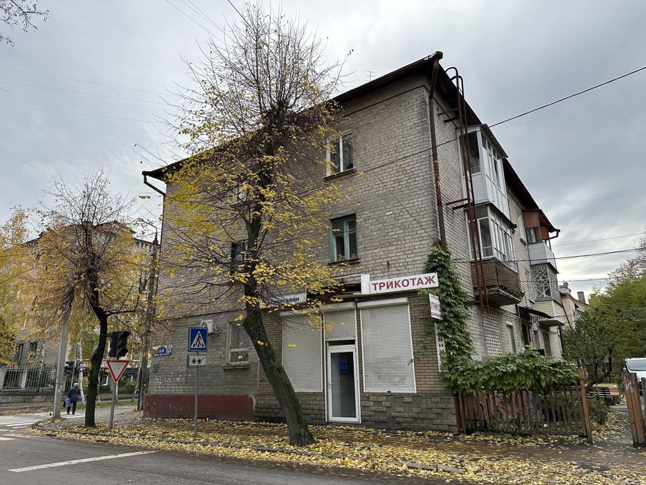 Власник приміщення 42.7м² фасад центр вул. Левка Лук'яненка 3/27