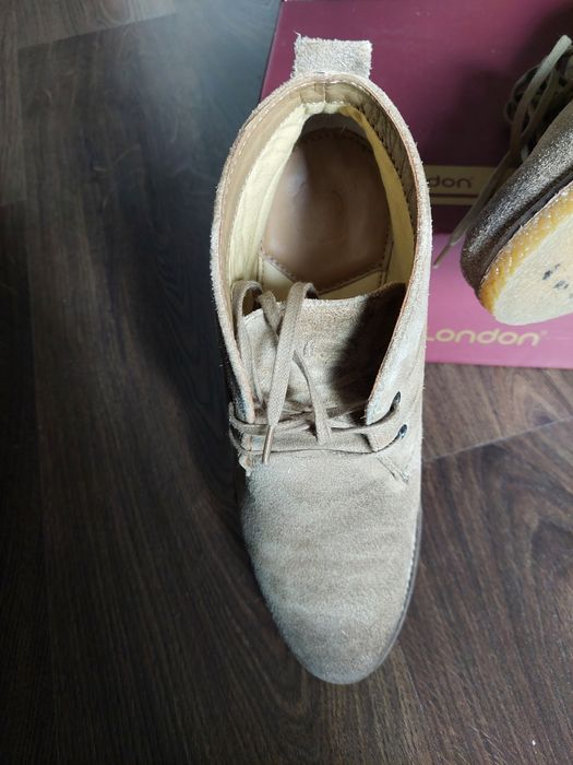 Botas camurça Base London