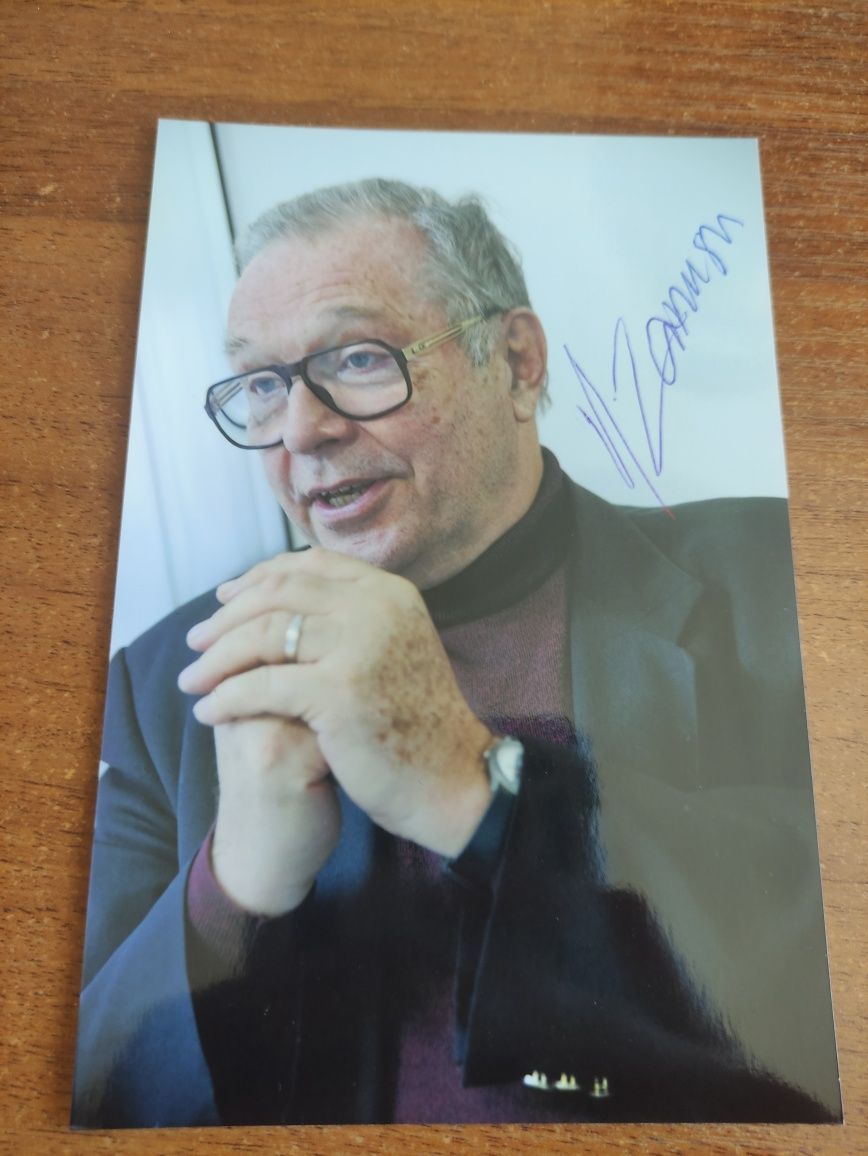 Autograf, podpis - Krzysztof Pius Zanussi Kolekcja PL Autografy