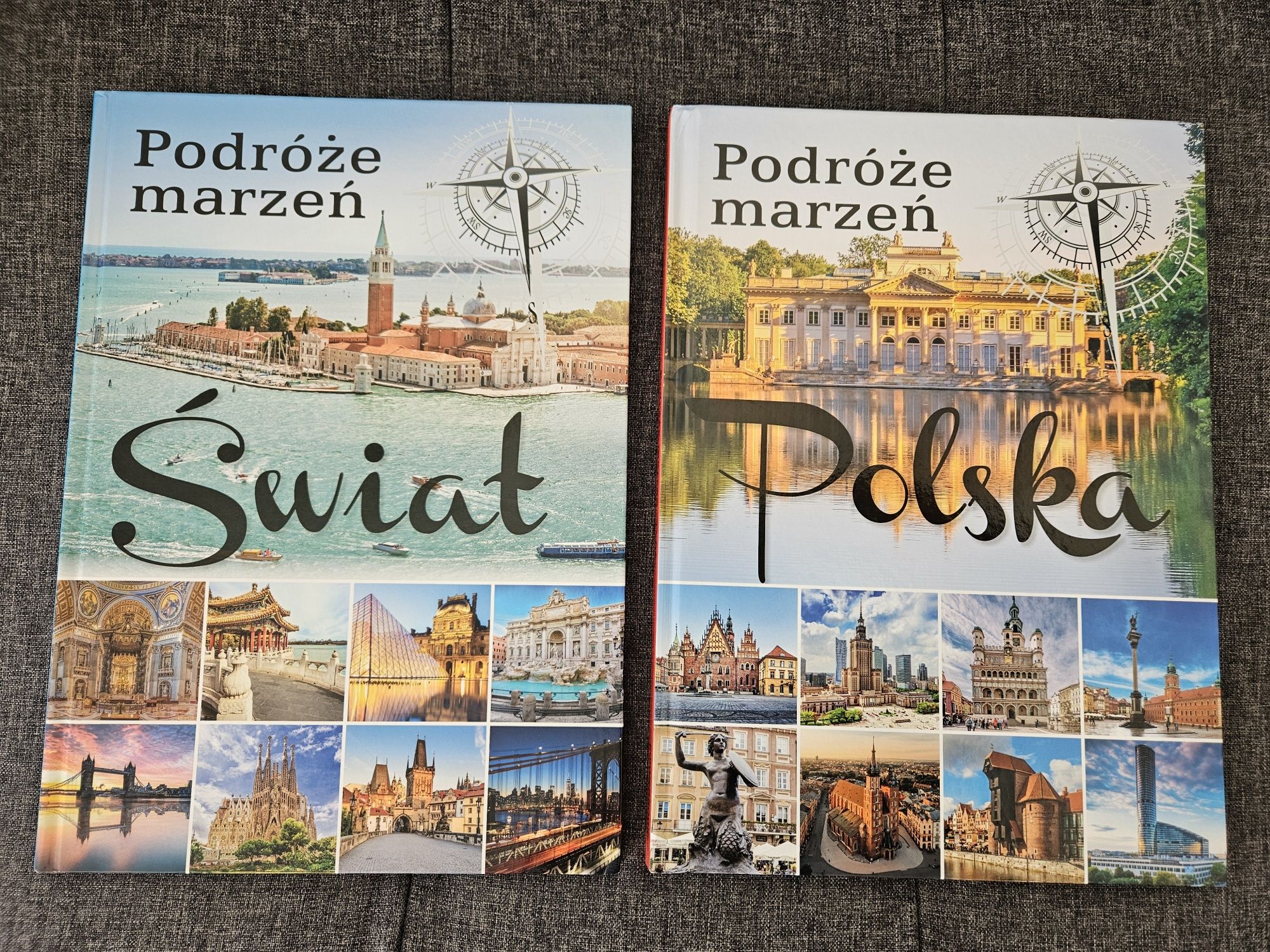 2 książki Podróże marzeń Polska i Świat