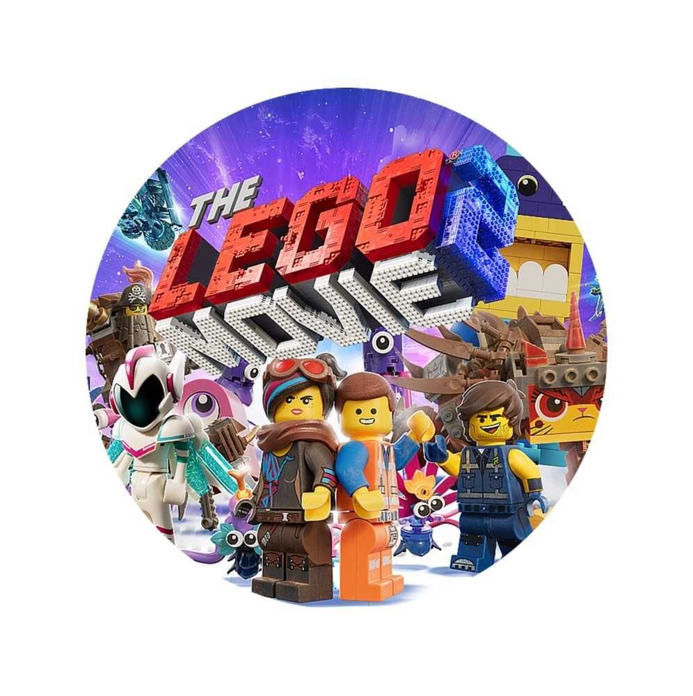 opłatek na tort lego movie 20cm