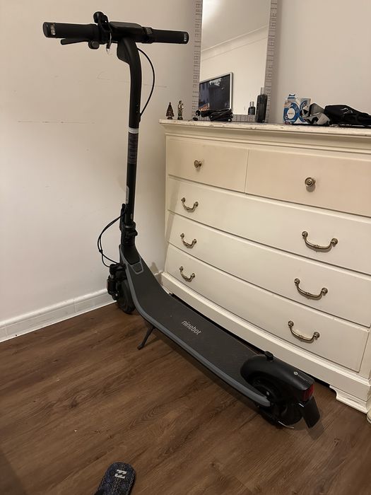 Trotinete ninebot com 3 anos de garantia