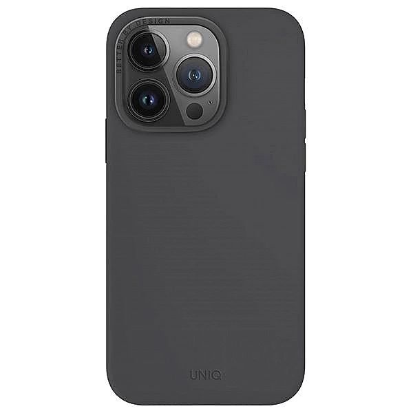 Etui UNIQ Lino Hue Magclick Charging do iPhone 15 Pro - szare