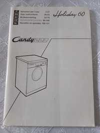 Sprzedam instrukcję obsługi do pralki Candy Holiday 60