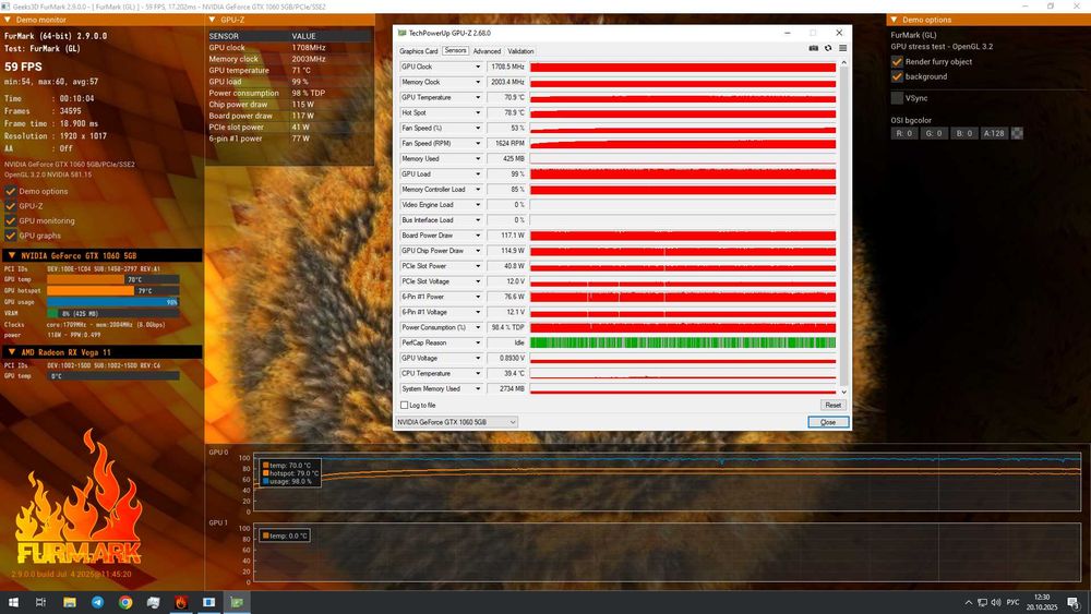 Gigabyte GTX 1060 ОС 5GB | Windforce | Гарантія 90 днів | Магазин