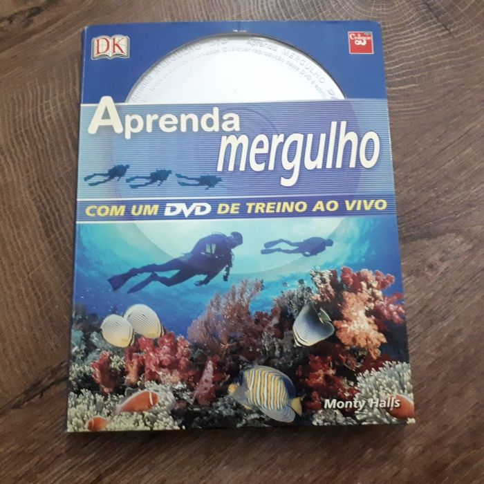 Livro aprenda a mergulhar com DVD de treino ao vivo