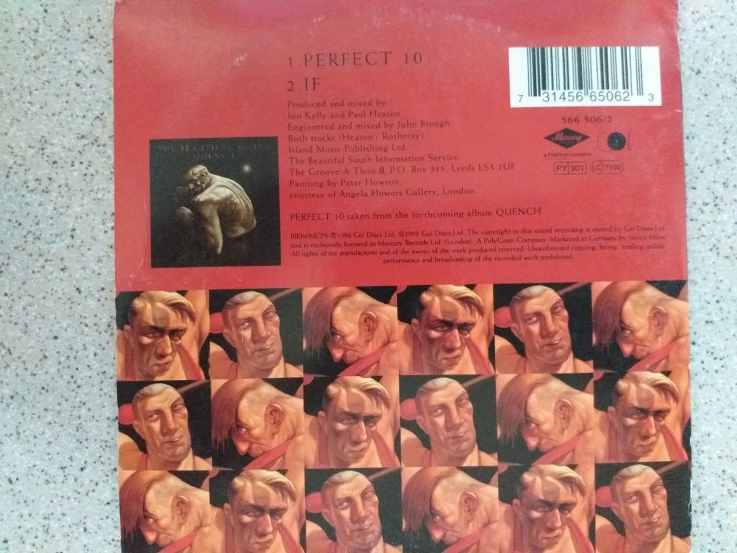 CD Singiel The Beatiful South Perfect 10 Mercury 1998