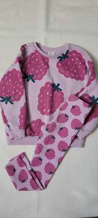Komplet Zara bluza legginsy roz 116
