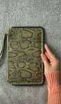 Saszetka Mango kopertówka torebka clutch snake pochette