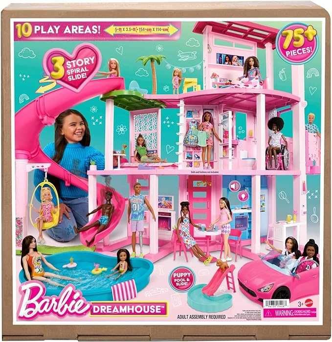 Barbie Dreamhouse Dom Marzeń HMX10 Traumvilla Poolparty