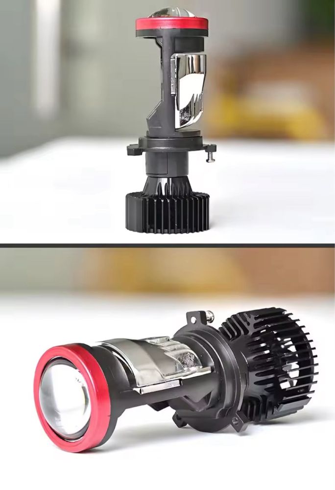 Светодиодные LED линзы Y7D Н4 линзы H4 LED без разбора