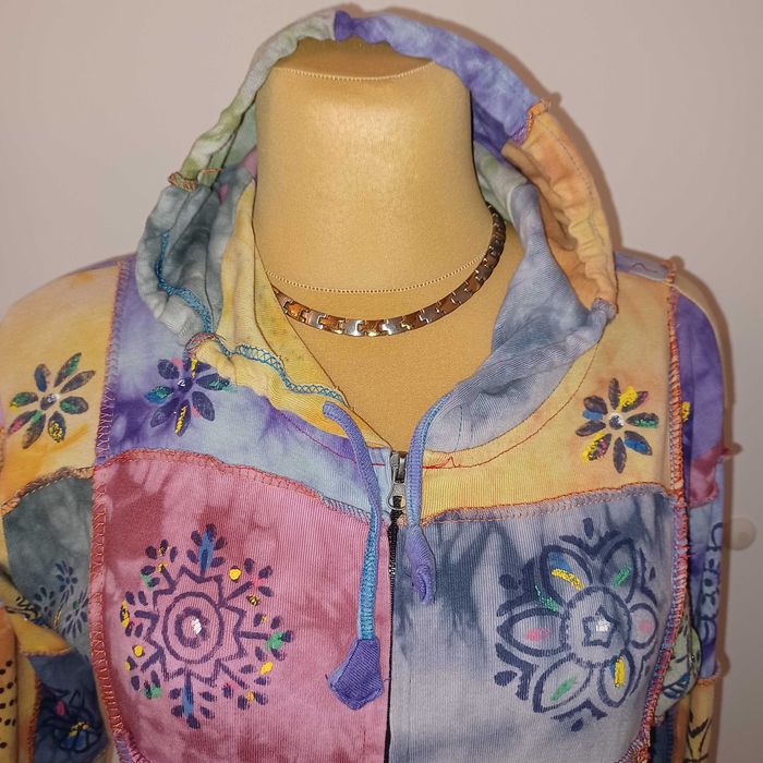 SHIKHA obłędna bluza z Nepalu 100% bawełna dla XL+