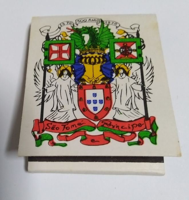 Caixa fósforos Centenário Descobrimento Ilhas 1970