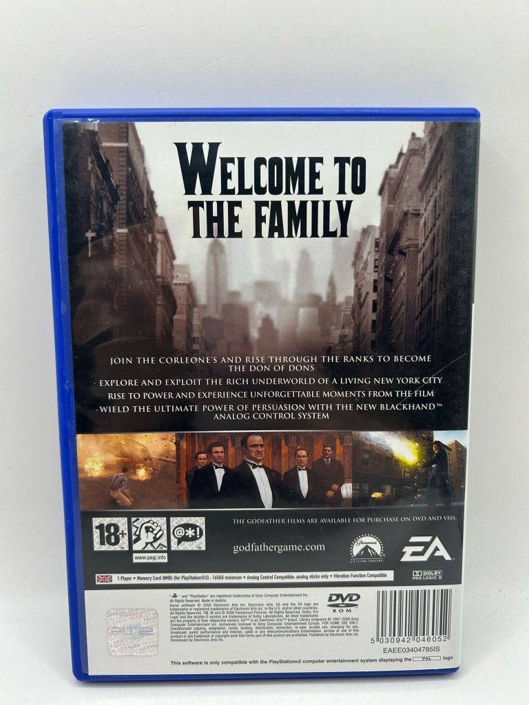 The Godfather 3xA Ps2 nr 0296