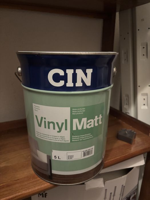 Tinta Cin Matte 5L Branco