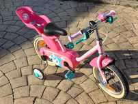 Bicicleta de criança UNICÓRNIO 14 polegadas 3-5 anos DECATHLON