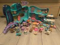 Duży zestaw figurek i mebli lps littlest pet shop