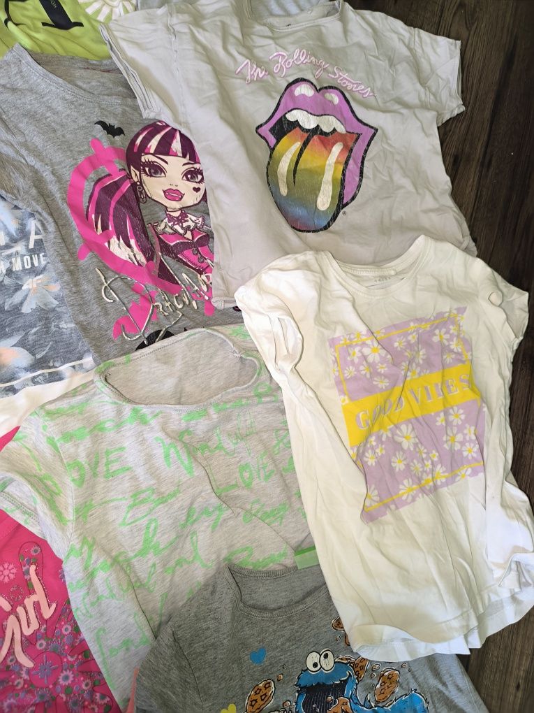 T-shirty dla dziewczynki rozm 134