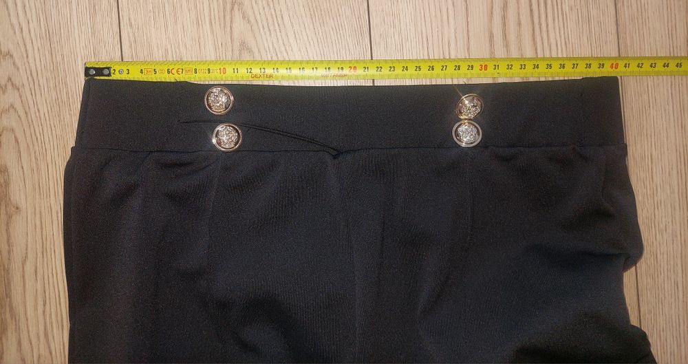 Spodnie r. XL czarne