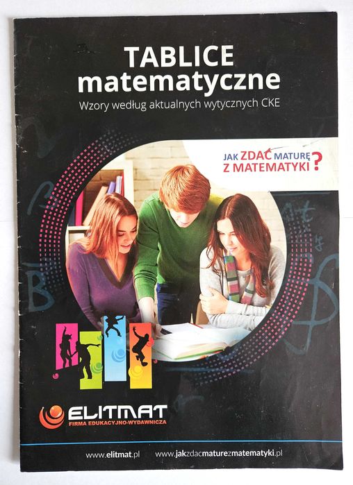 TABLICE MATEMATYCZNE. Wzory według aktualnych wytycznych CKE