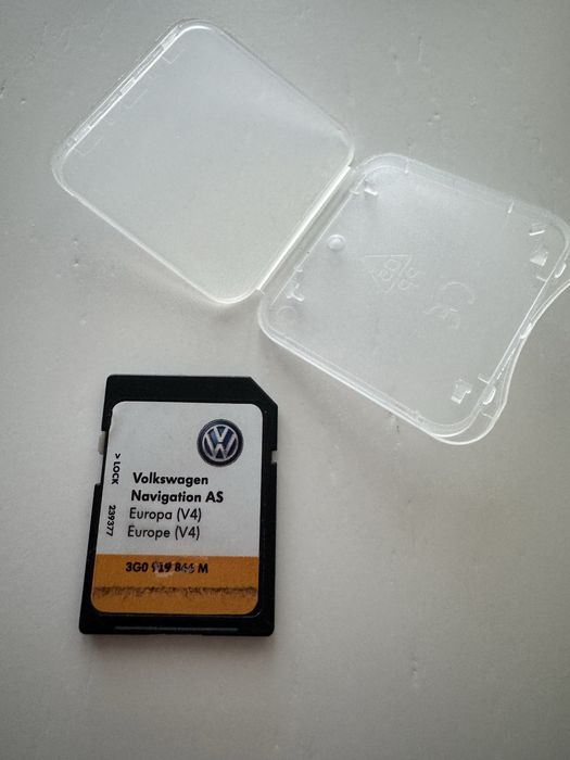 Навігація Volkswagen. Карта памʼяті.