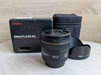 Obiektyw Sigma 50 mm f/1.4 EX DG HSM - Canon