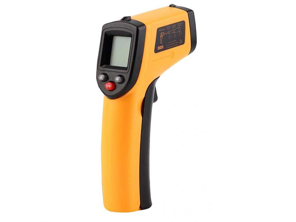 NEW! Pirometr termometr laserowy miernik LCD bezdotykowy -50 +380°C .