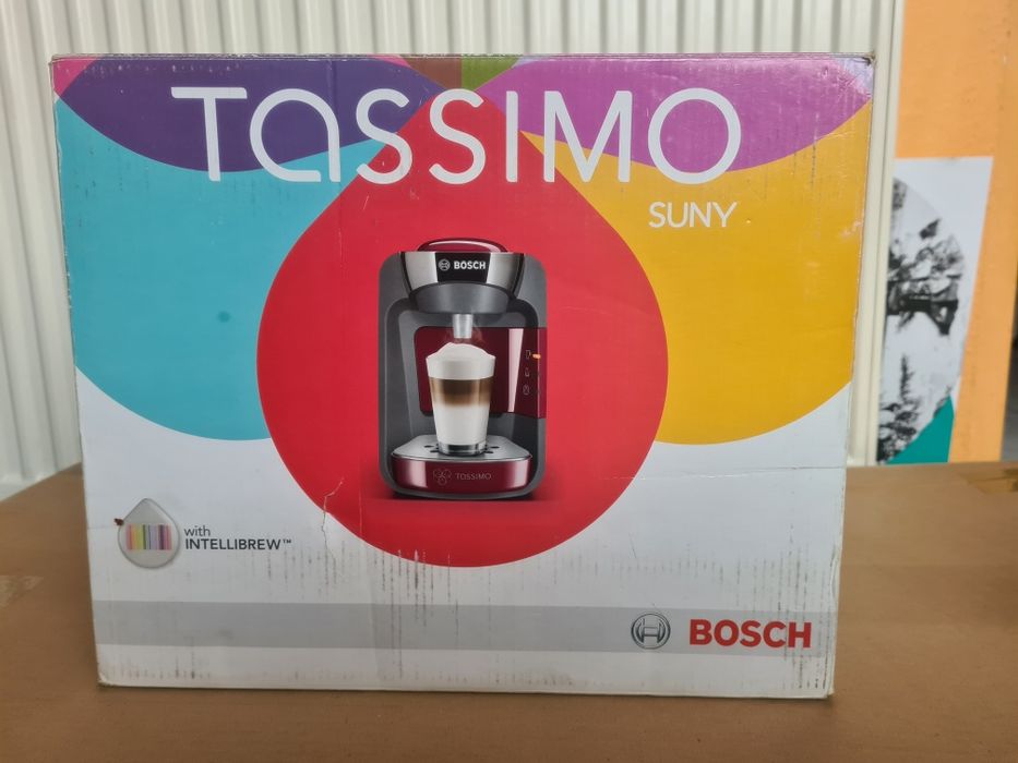 Ekspres na kapsułki Bosch Tassimo Suny+ Gratis