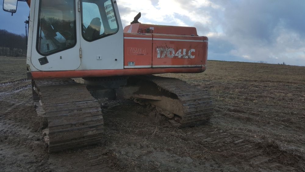 koparka atlas 1704 do sprzedania zbiornik paliwa oleju hydraulicznego