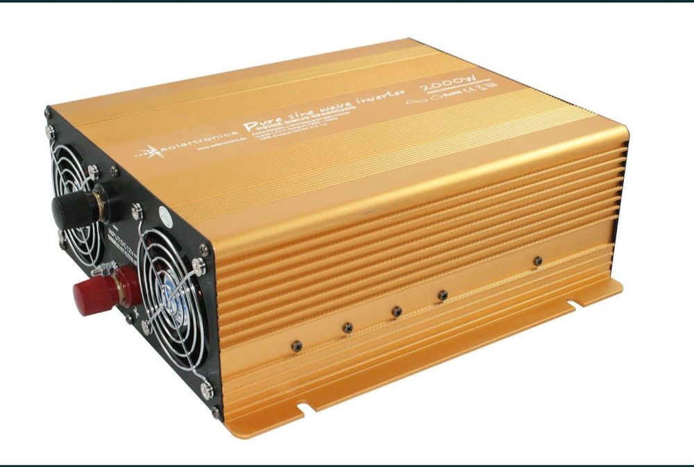 Inversor 2000W / 4000W pico Onda Pura 12V 24V Solartronics conversor