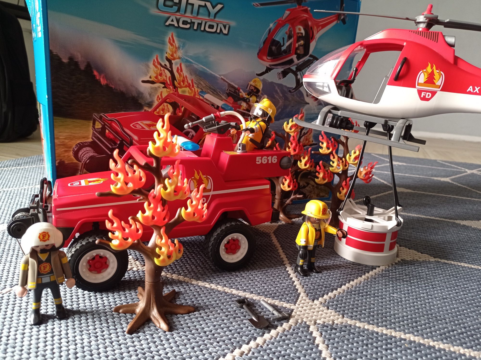 Playmobil 9518 city action straż pożarna