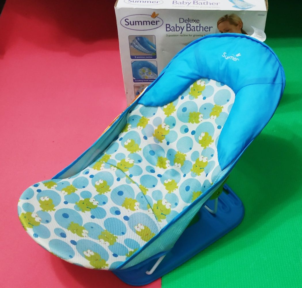 Крісло лежак для купання немовлят Deluxe Baby Bather