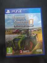 Farming Simulator 19 PS4 Polskie napisy są w grze platinum edition