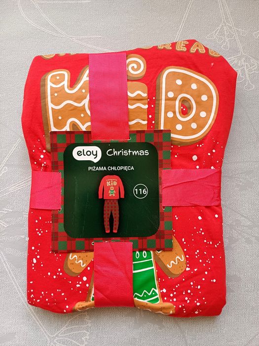 Piżama świąteczna, chłopięca, r. 116